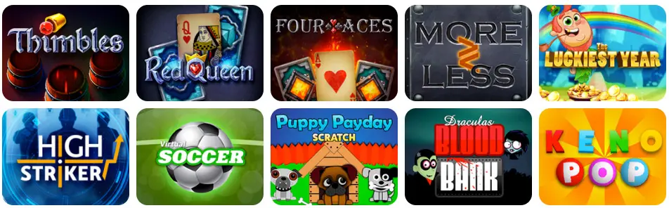 Jeux en ligne ENZO CASINO